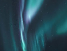northern lights at night